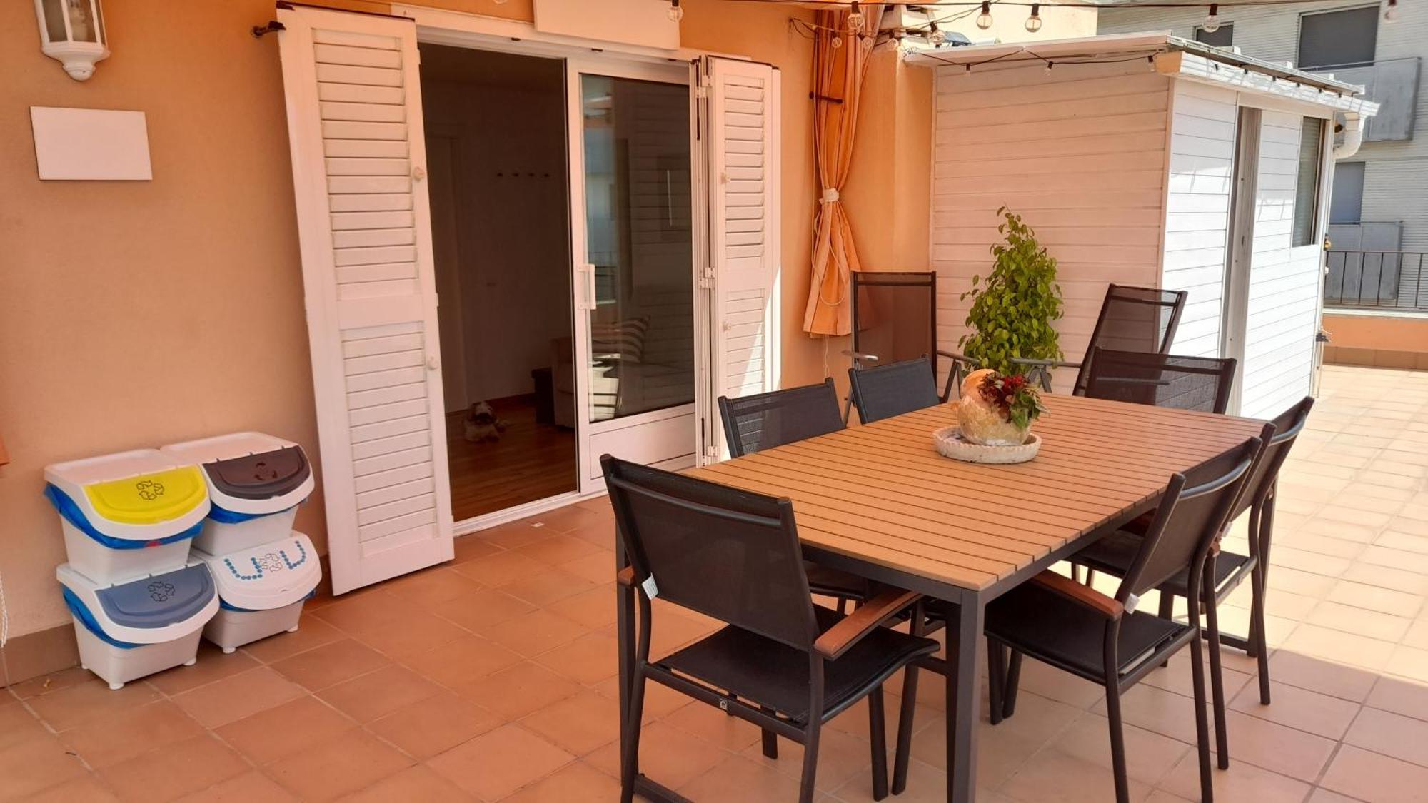 Terrassa-Solarium Centre Lejlighed Platja d'Aro Eksteriør billede